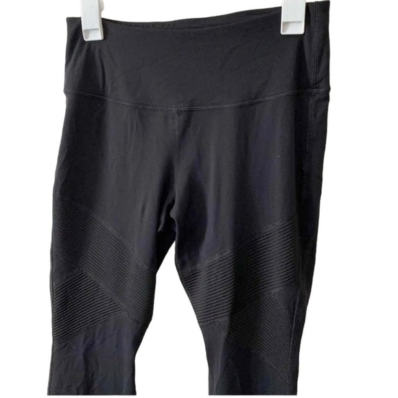 Athleta Sophia Moto Street Tight In Black 78003 Size XS Petite - Picture 2 of 8